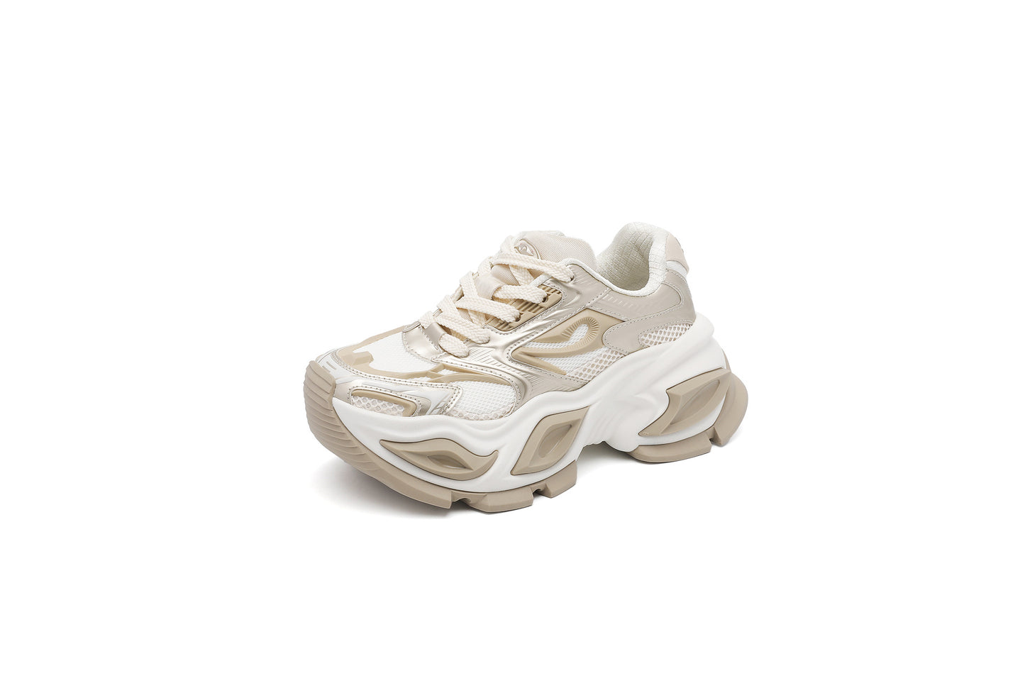 Women's & Men's Yi Tong Series Couple Daddy Thick Sneakers
