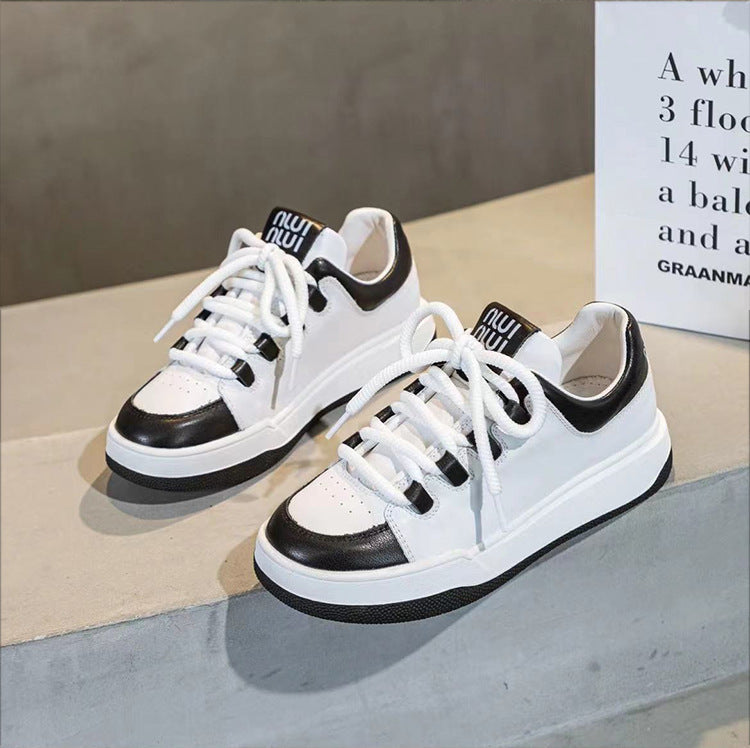 White Female Spring Basic Flat Soft Casual Shoes