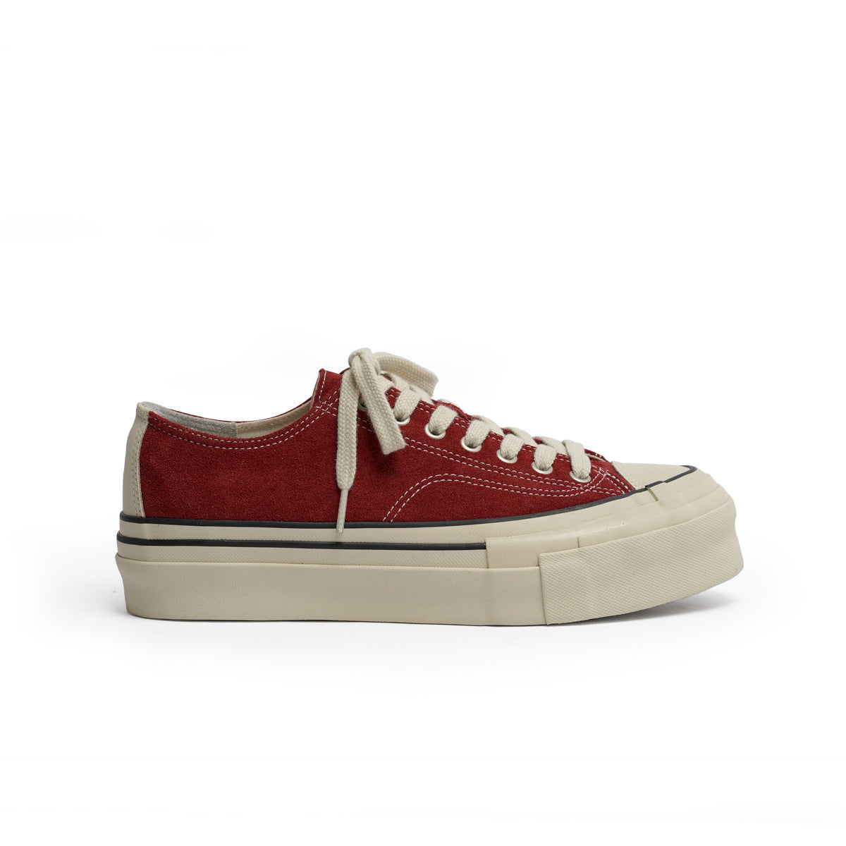 Women's & Men's Suede Genuine Increased Low Trendy Series Leather Shoes