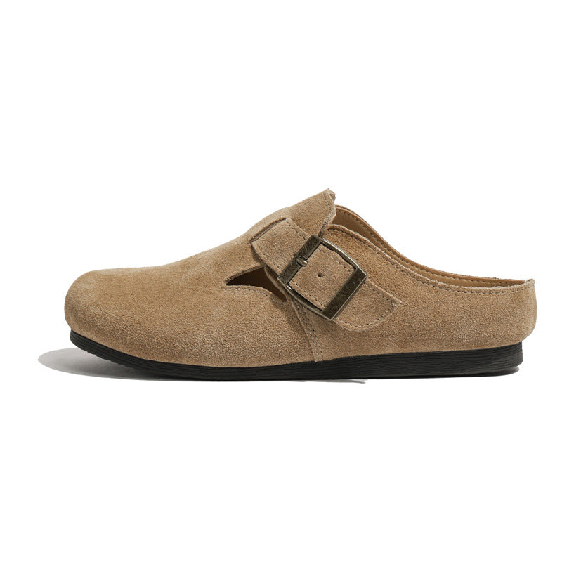 Women's Insole Closed Toe Half Soft Bottom Sandals