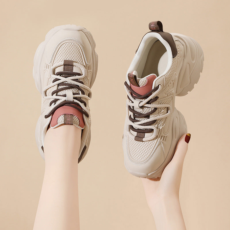 Women's & Men's Sports Dad Genuine Platform Flat Soft Men's Shoes