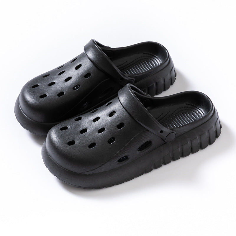 Women's Hole Summer Thick Bottom Increased Outer Women's Shoes
