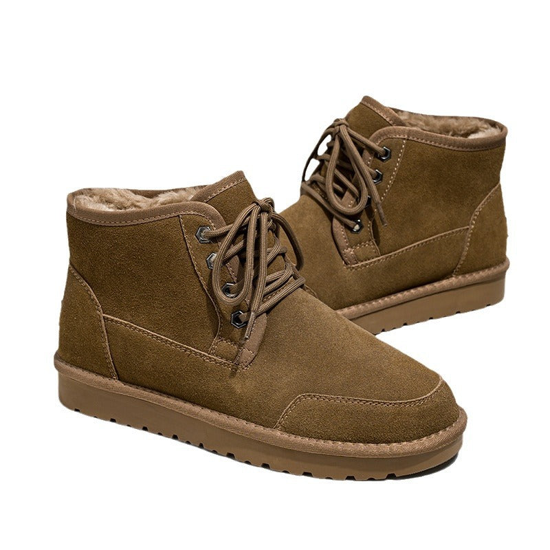 Men's Winter Plus Veet Thick Cotton Warm Snow Boots