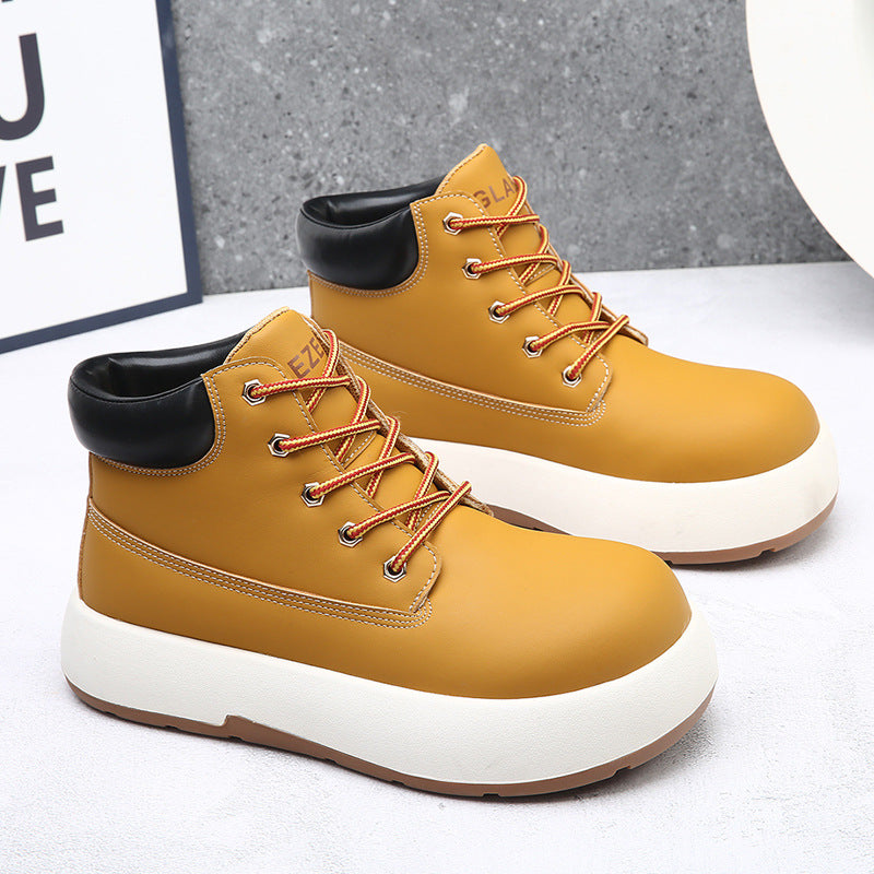 Women's Bread Worker Thick-soled Martin British Style Boots