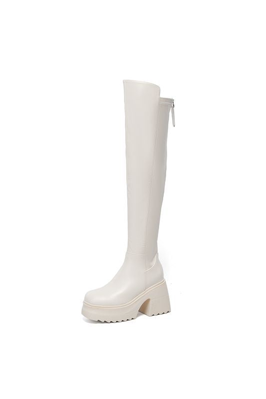 Women's Bottom Cm Thin High Elastic Modified Boots