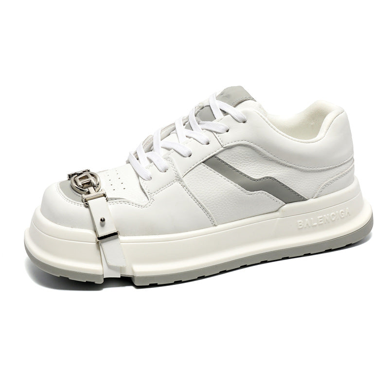 Design Breathable Trendy Platform Hight Increasing Sneakers