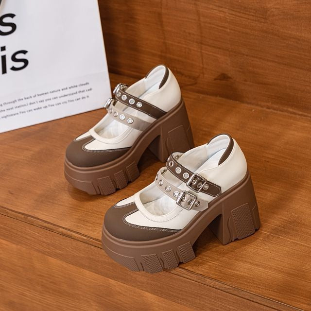 Women's Mary Jane Height Increasing Cm Muffin Women's Shoes