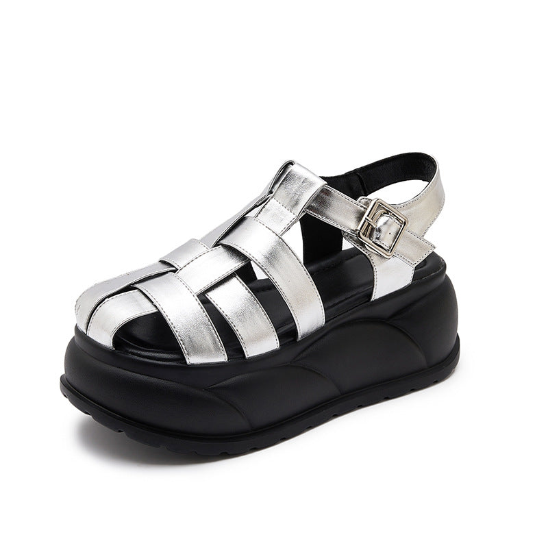 Women's Exquisite Fairy Style Wedge Beach Platform Sneakers