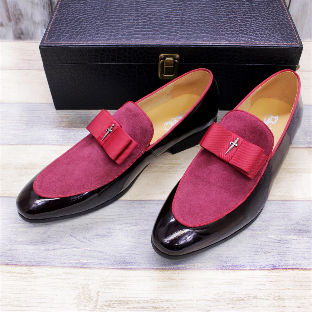 Men's Matte Patent Wedding Dinner Party Formal Loafers