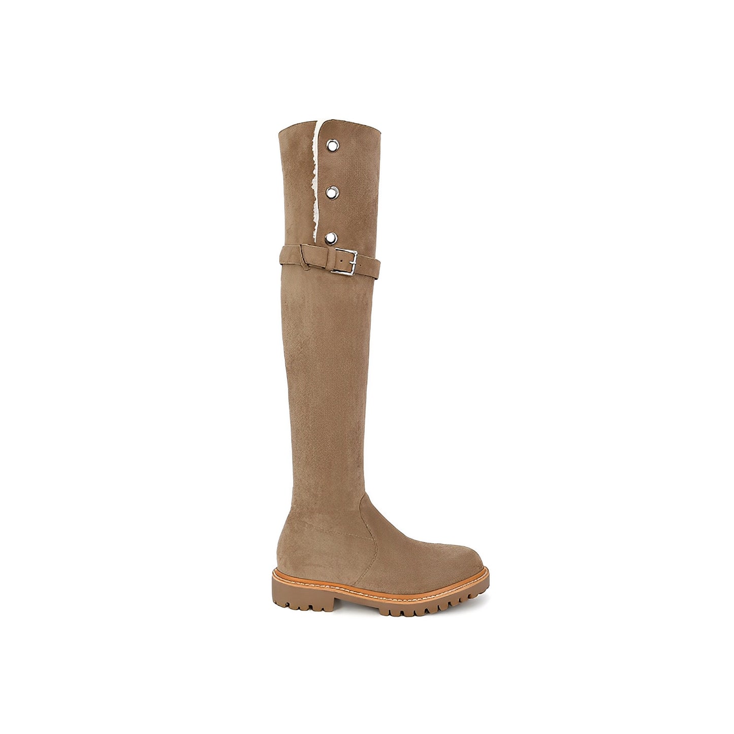 Women's Wool Two-way Wear High Leg Winter Snow Boots