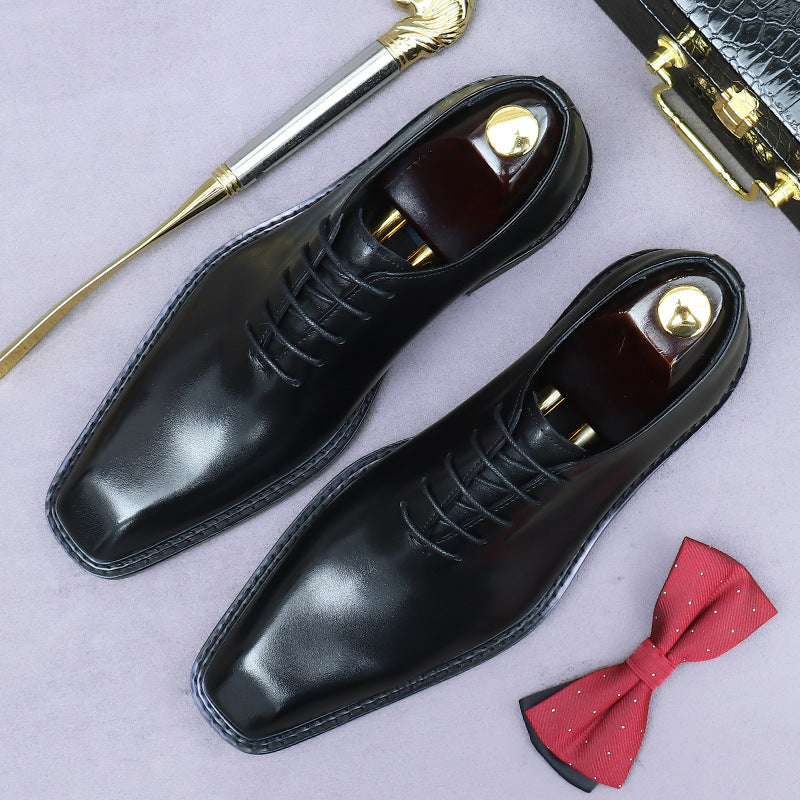 Men's Whole Groom Wedding Business Formal Wear Leather Shoes