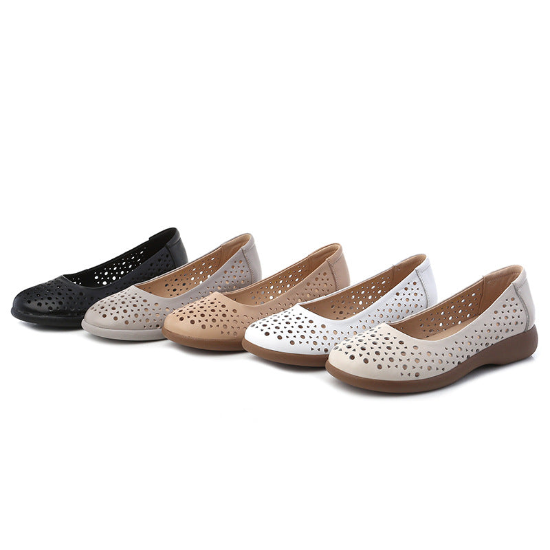 Women's Flat Single Artistic Versatile Comfortable Slip-on Soft Women's Shoes