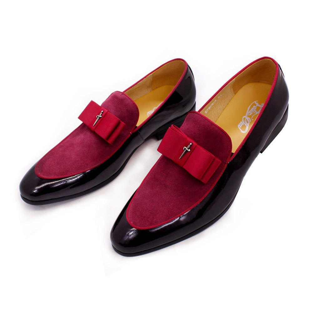 Men's Matte Patent Wedding Dinner Party Formal Loafers