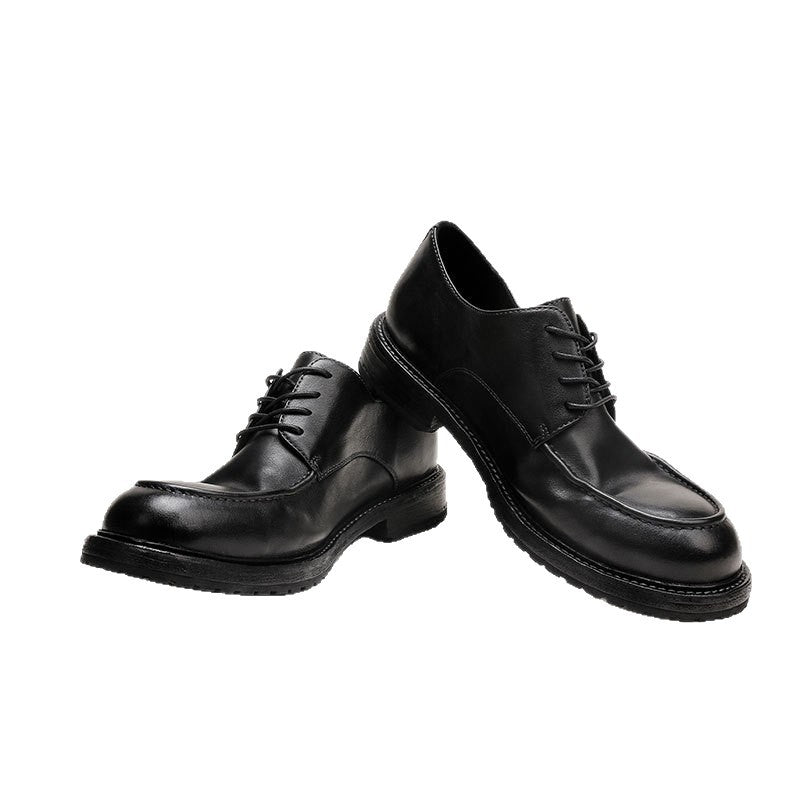Men's Year Craft Full Real Outsole Washed Leather Shoes