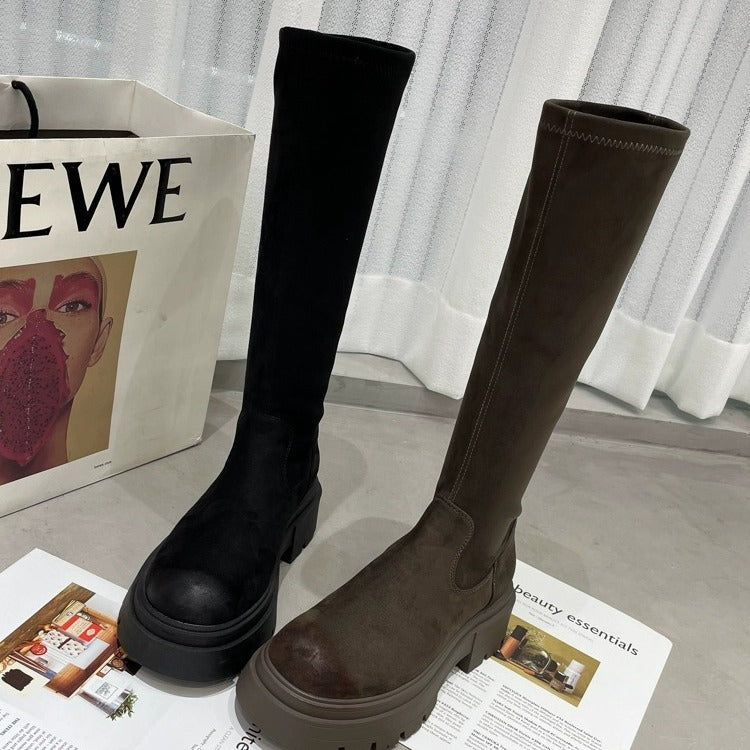 Women's Increasing Skinny Small High Leg Below Boots