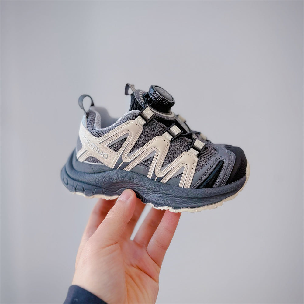 Children's Spring Lightweight Comfortable Running Korean Style Children's Sports Shoes