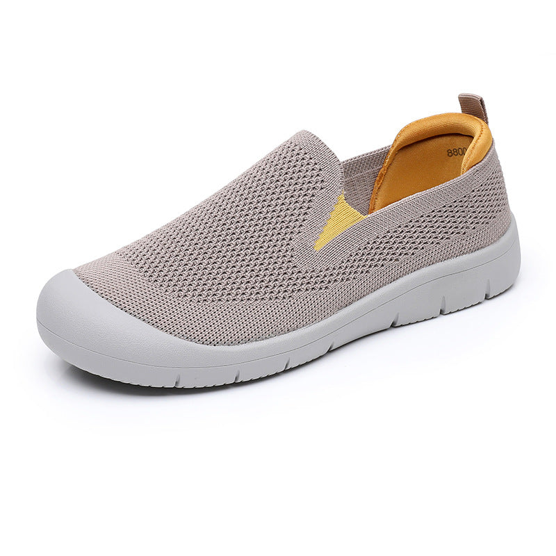 Sheep Comfort Mom Slip-on Mesh Breathable Casual Shoes