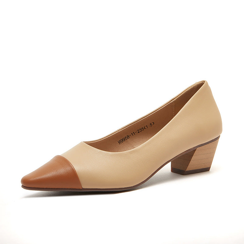 Women's & Men's Classic Style Versatile Color Matching High French Men's Shoes