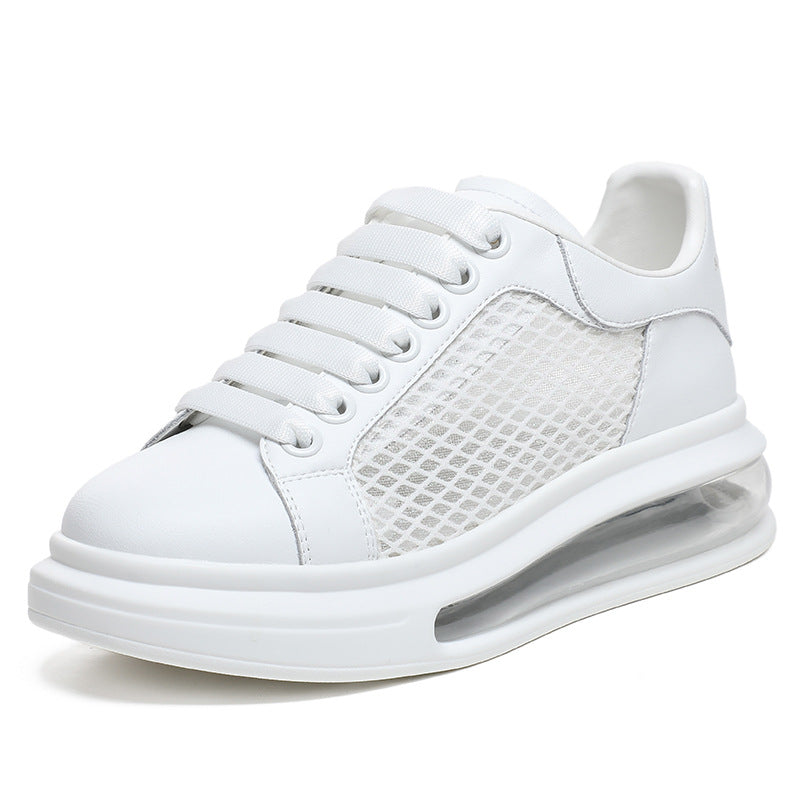 Female Lady Summer Breathable Mesh Plus Size Couple Air Casual Shoes