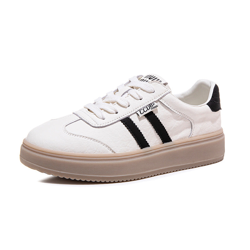Women's Western Style German Training Autumn Versatile Platform Fashion Good-looking Women's Board Shoes