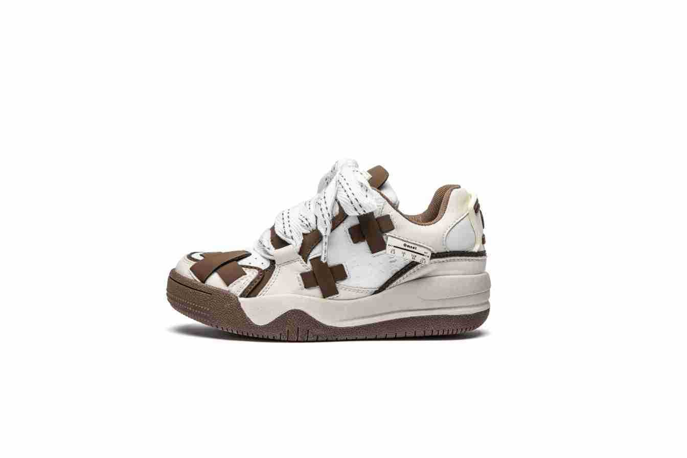 Women's & Men's Dopamine Daddy White Bread Trendy Casual Shoes