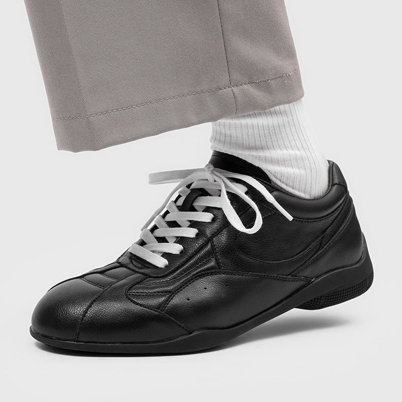 Men's Retro Minimalist Training Classic Black German Men's Casual Shoes