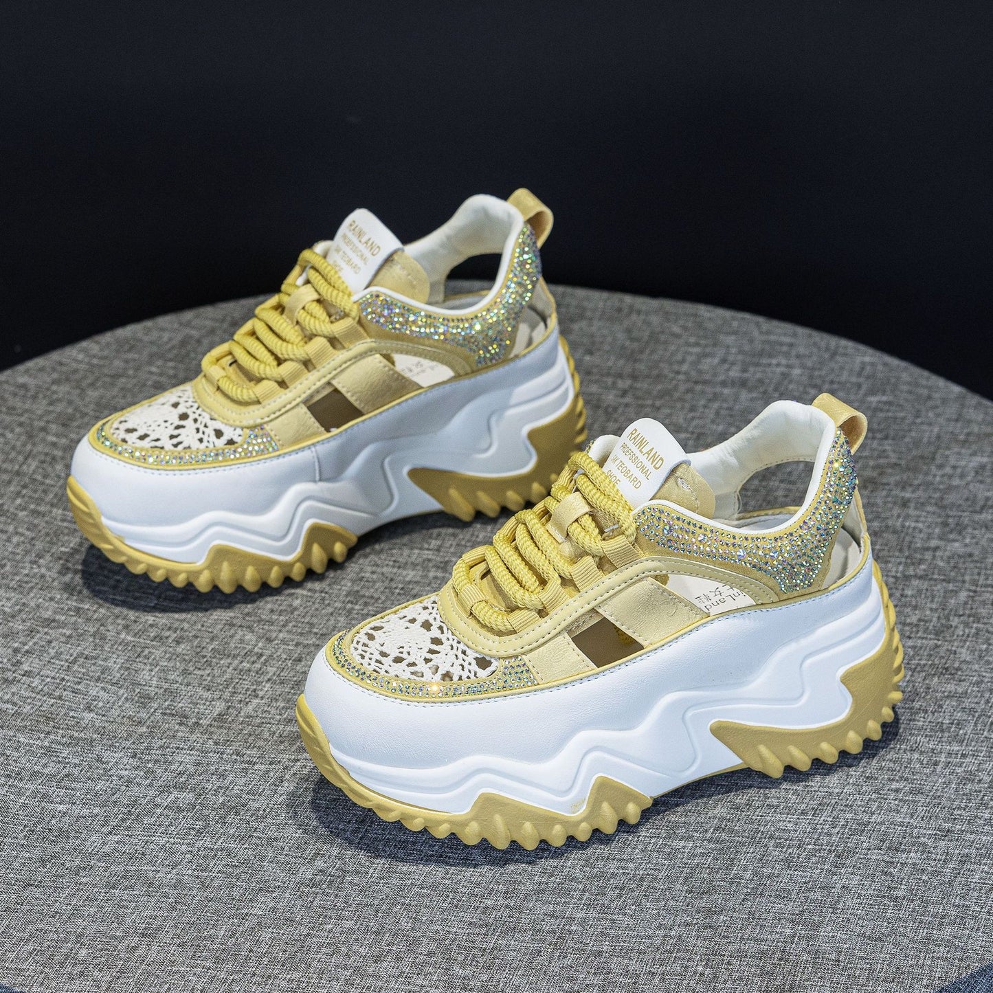 Unique New Comfortable Hollow Daddy Source Sandals