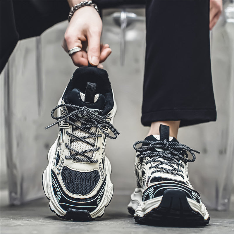 Men's Mesh Summer Dad Trendy Thin Breathable Sneakers