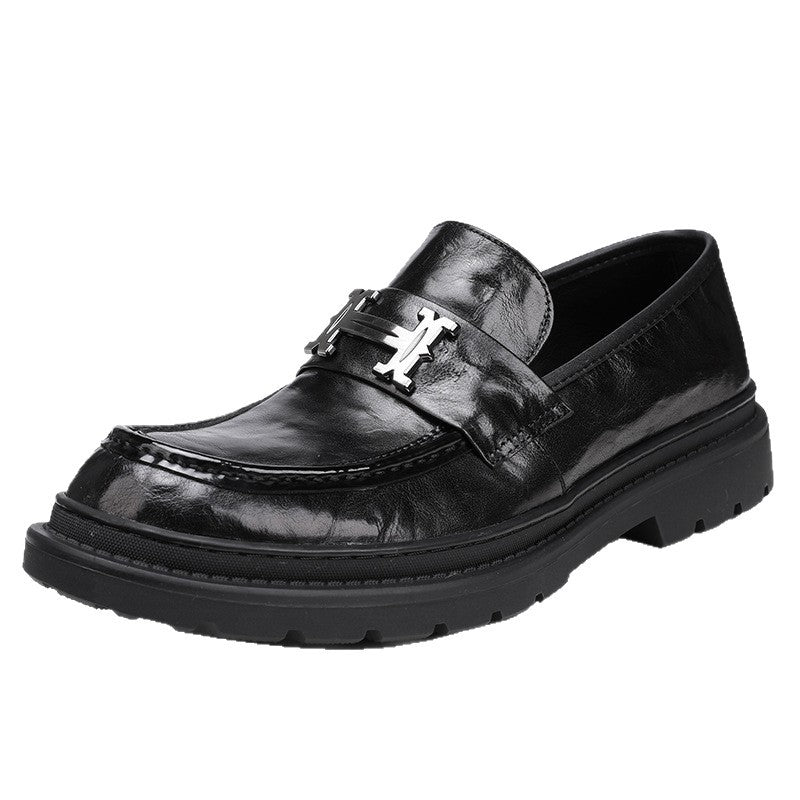 Men's Slip-on Business Formal Wear Korean Style Casual Shoes