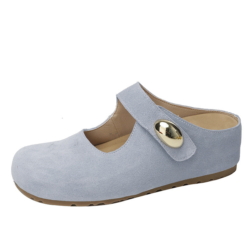 Women's Large Round Toe Soft Adorable Thick Bottom Slippers