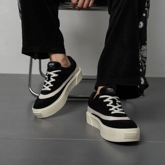 Men's Breathable Niche Trendy Versatile Platform Sports Sneakers