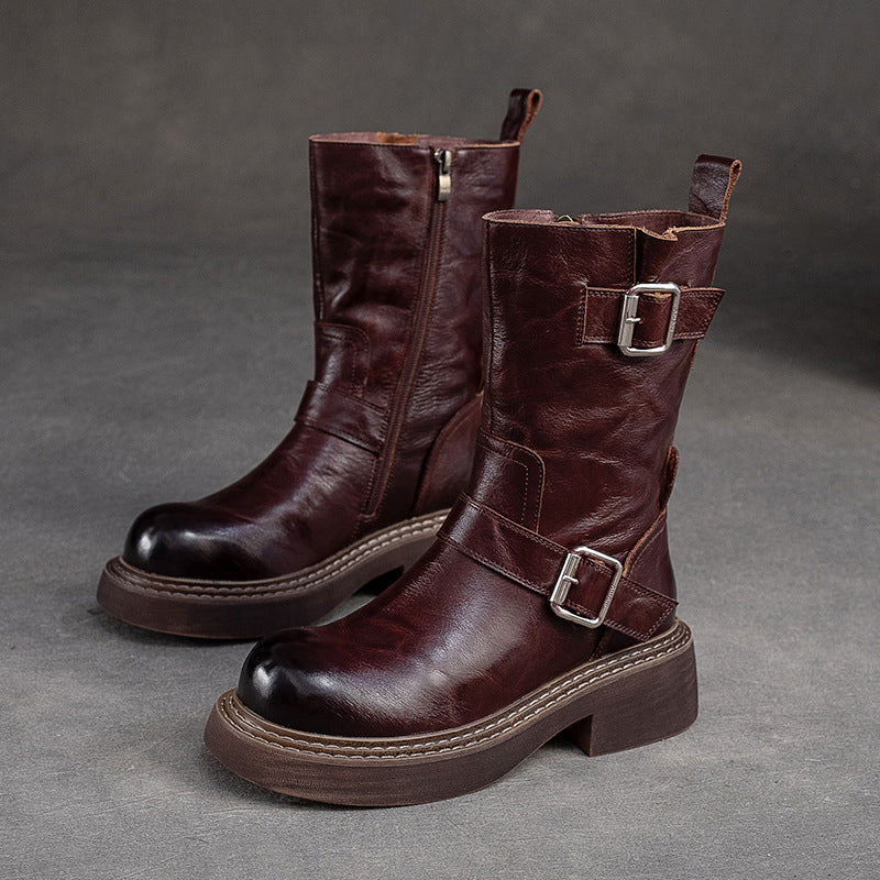 Women's Dong Fleece-lined Warm Martin Comfortable Ankle Top Women's Shoes