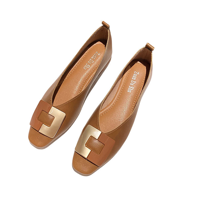 Women's V Cut Soft Bottom Surface Niche Heels