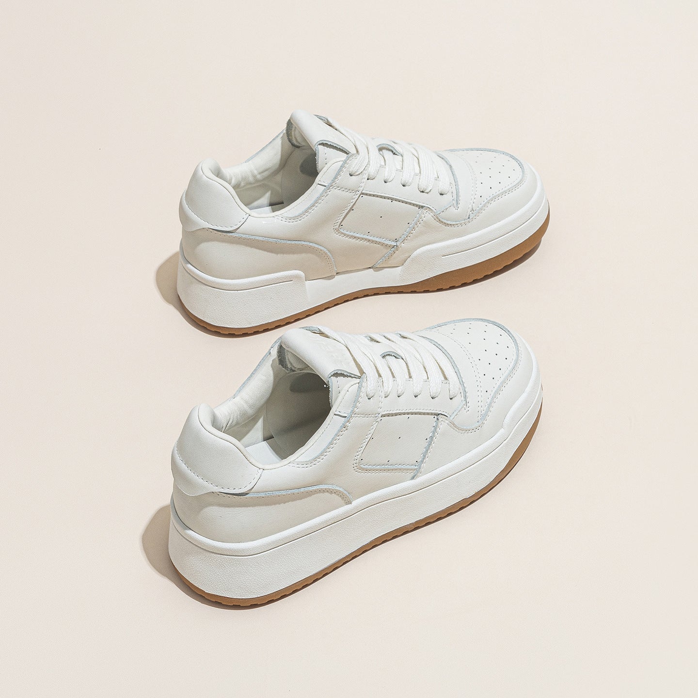Women's Platform White Spring Comfort Hight Increasing Women's Casual Shoes