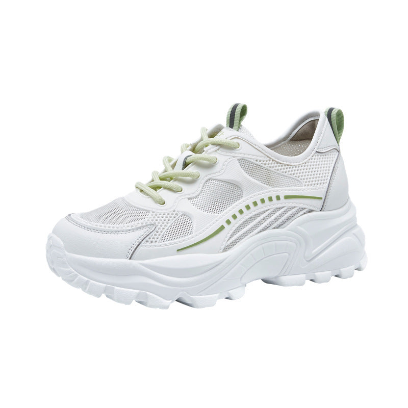 Women's & Men's Dad Sports Preppy Style Net Surface Men's Shoes