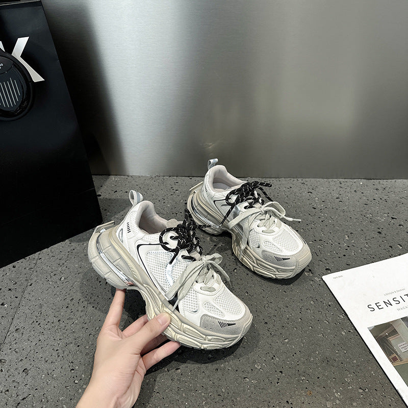 Women's Platform Dad Korean Breathable Lightweight Sneakers