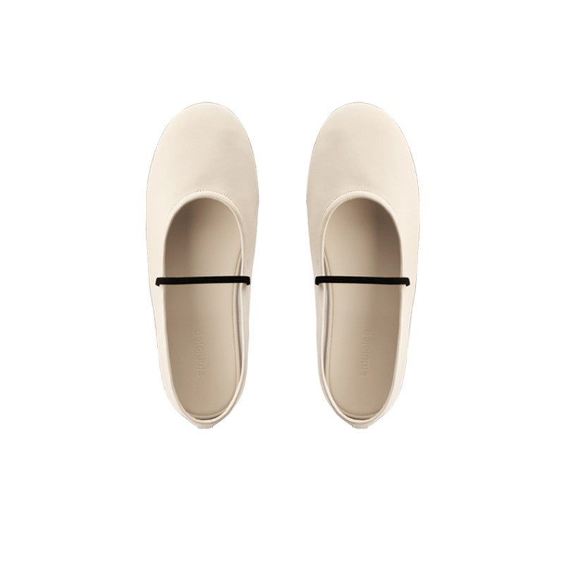 Women's Pumps Thin Strap Flat Bottom Mary Women's Shoes