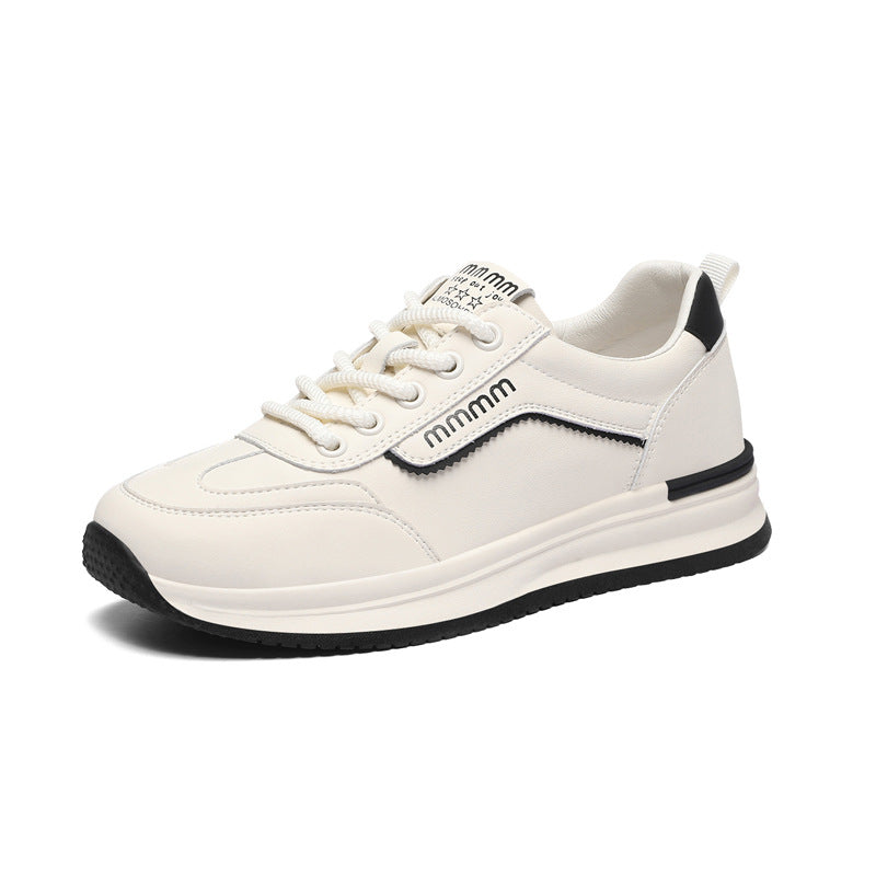 Women's Gold Silk Rabbit Lightweight Autumn Versatile Casual Shoes