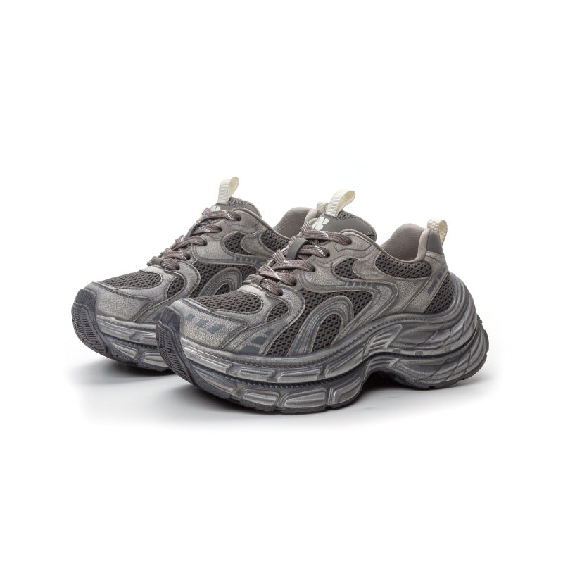 Women's Dad Raise The Bottom Sports Single-layer Sneakers