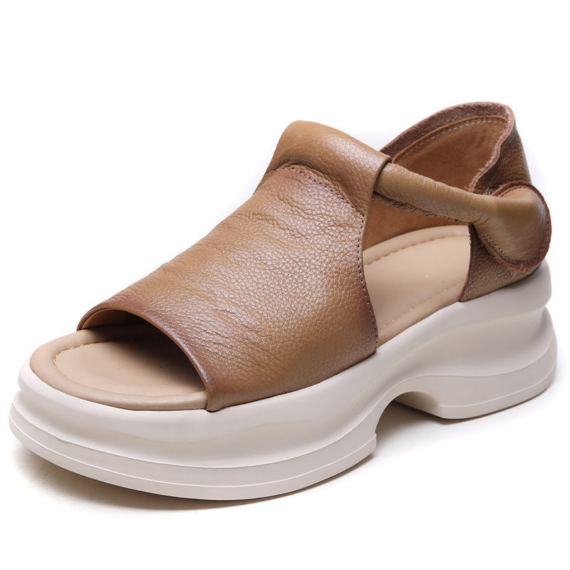 Women's Bag Velcro Thick Bottom Excellent Light Summer Sandals