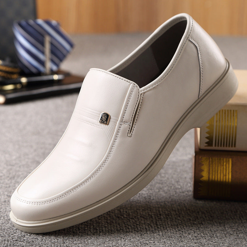 Men's Old Summer Breathable Hollow Business Dad Casual Shoes