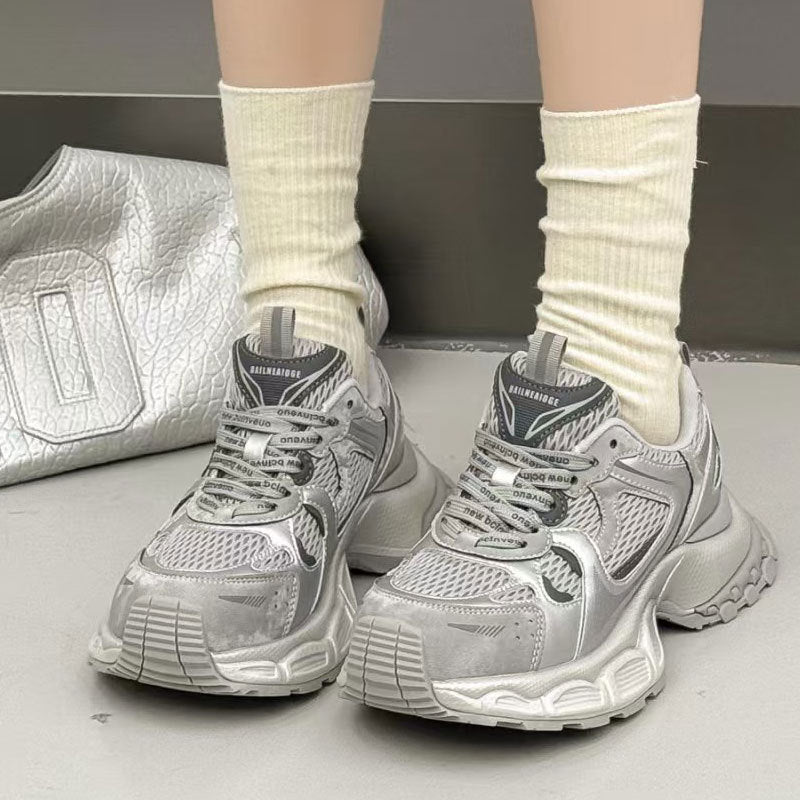 Little Monster Dad Platform Fashionable Running Sneakers