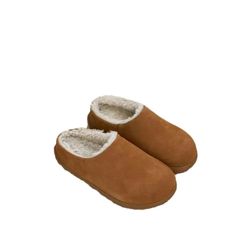 Women's Small Potatoes Sheepskin Fur Fashion Short Snow Boots