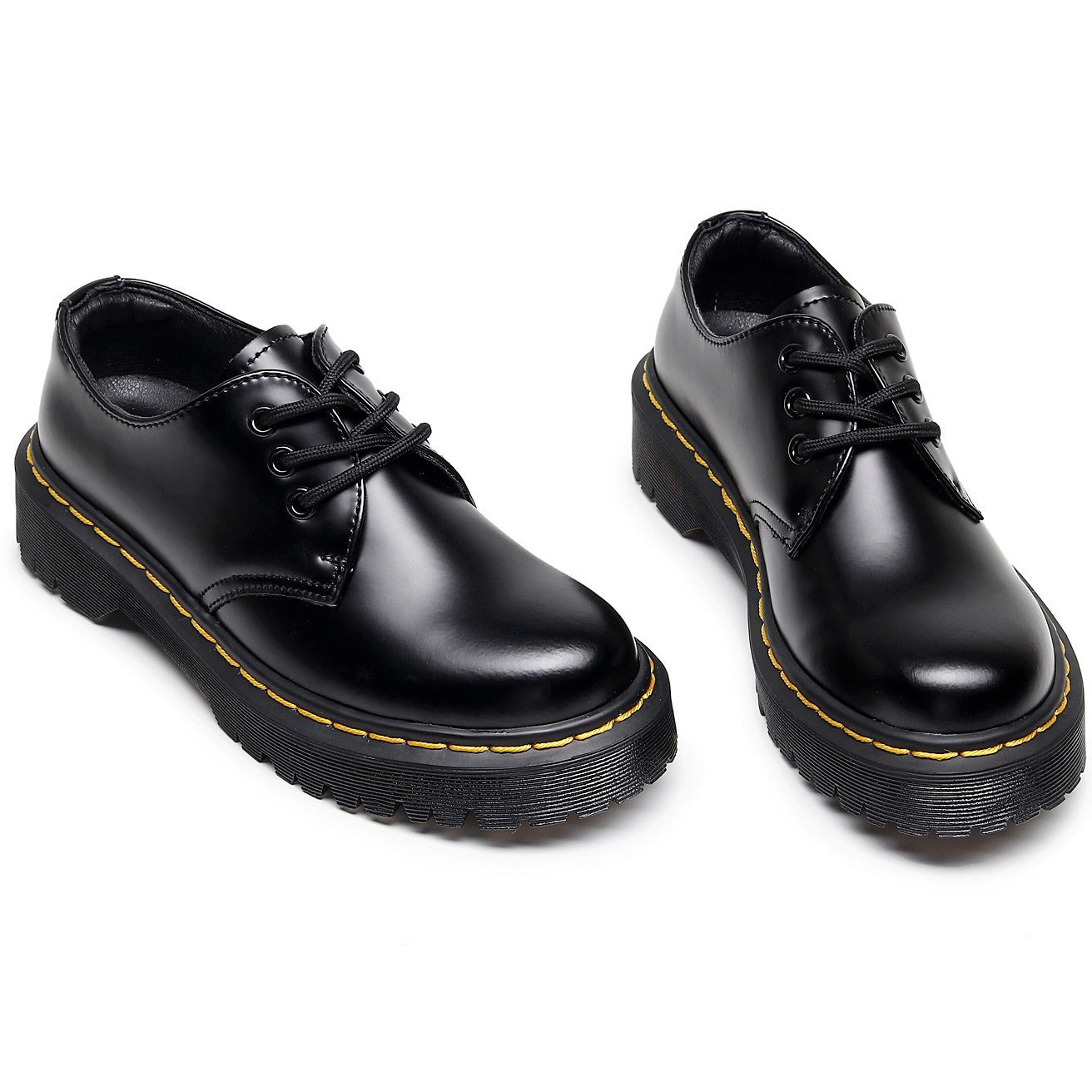 Women's Martin British Style Round Head Small Casual Shoes