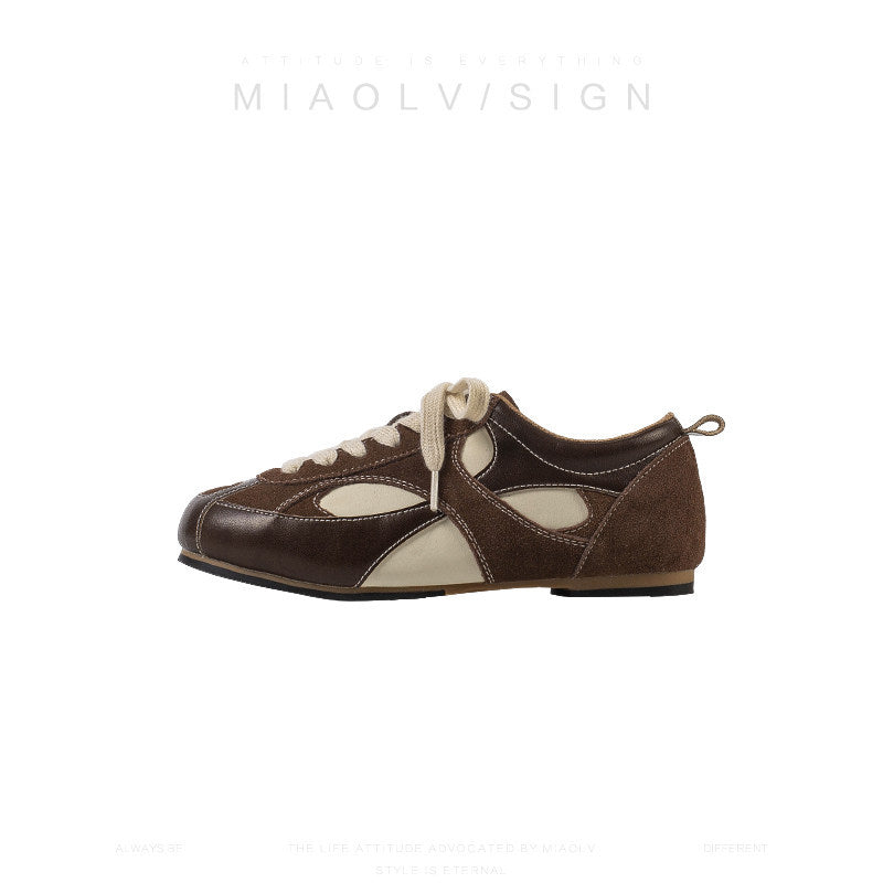 Women's Version Retro Height Increasing Insole German Women's Shoes