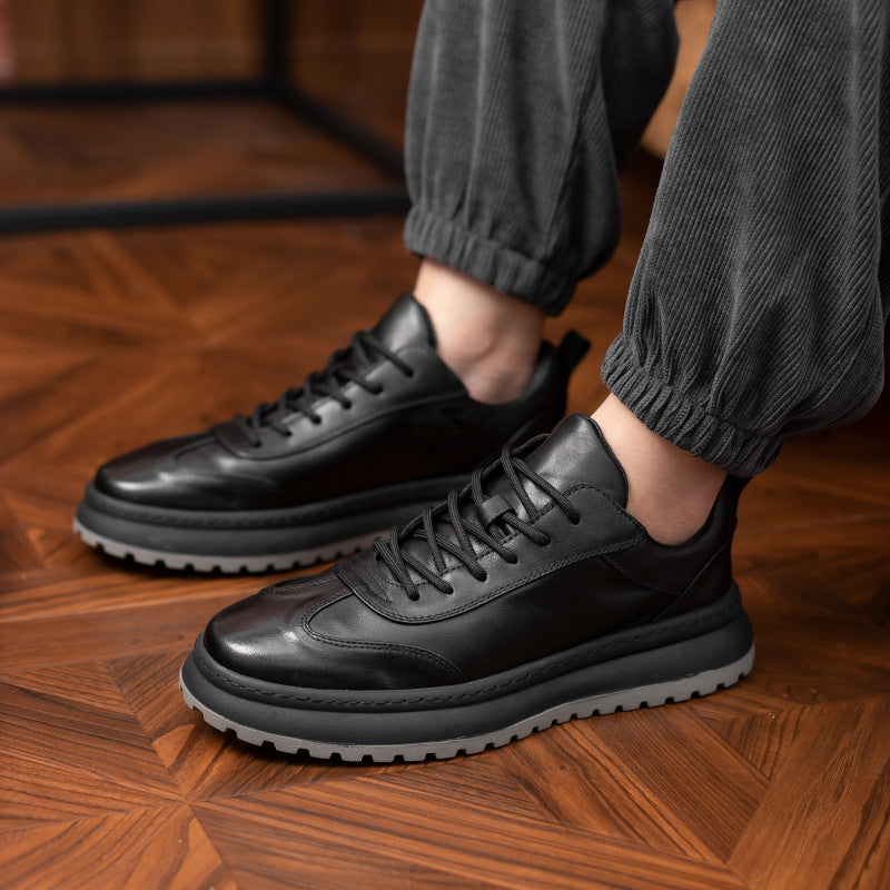 Men's Korean Style Trendy Easy Wear Veet Sneakers