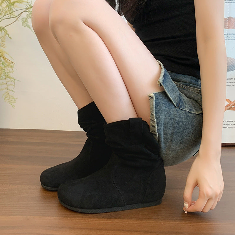 Women's Ankle Widened Fat Feet Thick Leg Big Boots
