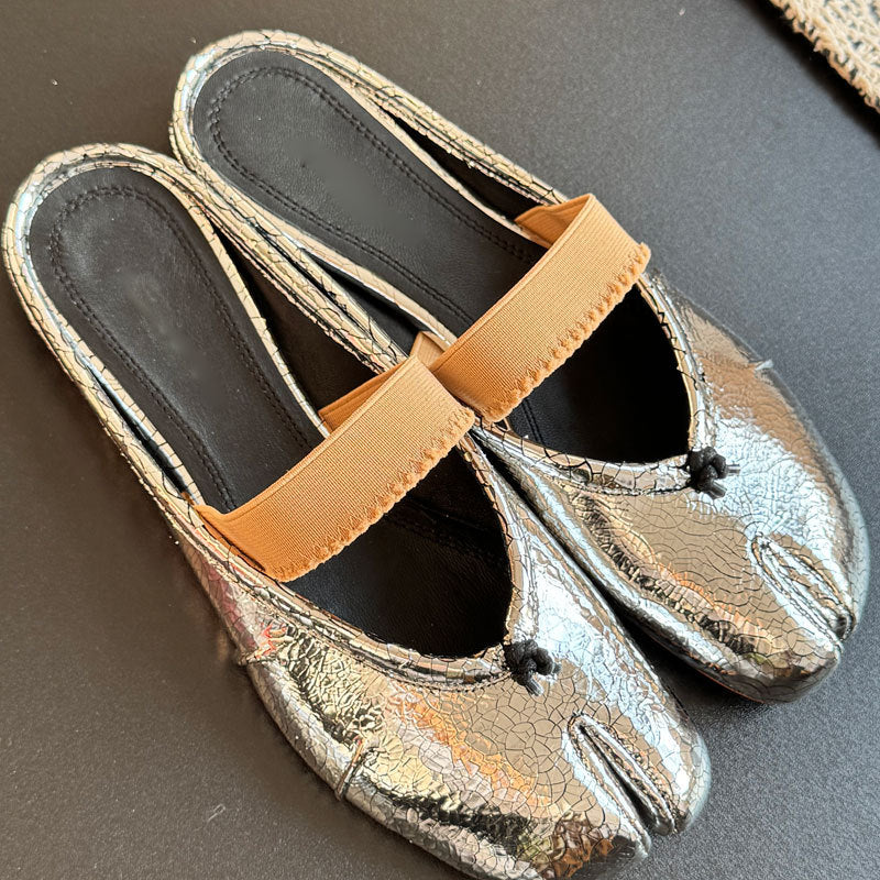 Women's Mid Tabi High Pumps Full Shallow Heels