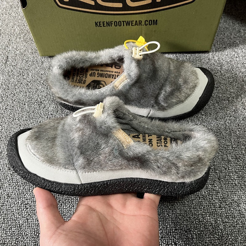 Women's Original Winter Slip-on Fluffy Small Sheep Women's Shoes