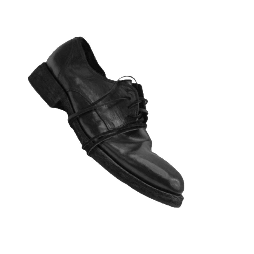 Men's Commuter Derby Washed Calf Old-fashioned For Men's Business Leather Shoes
